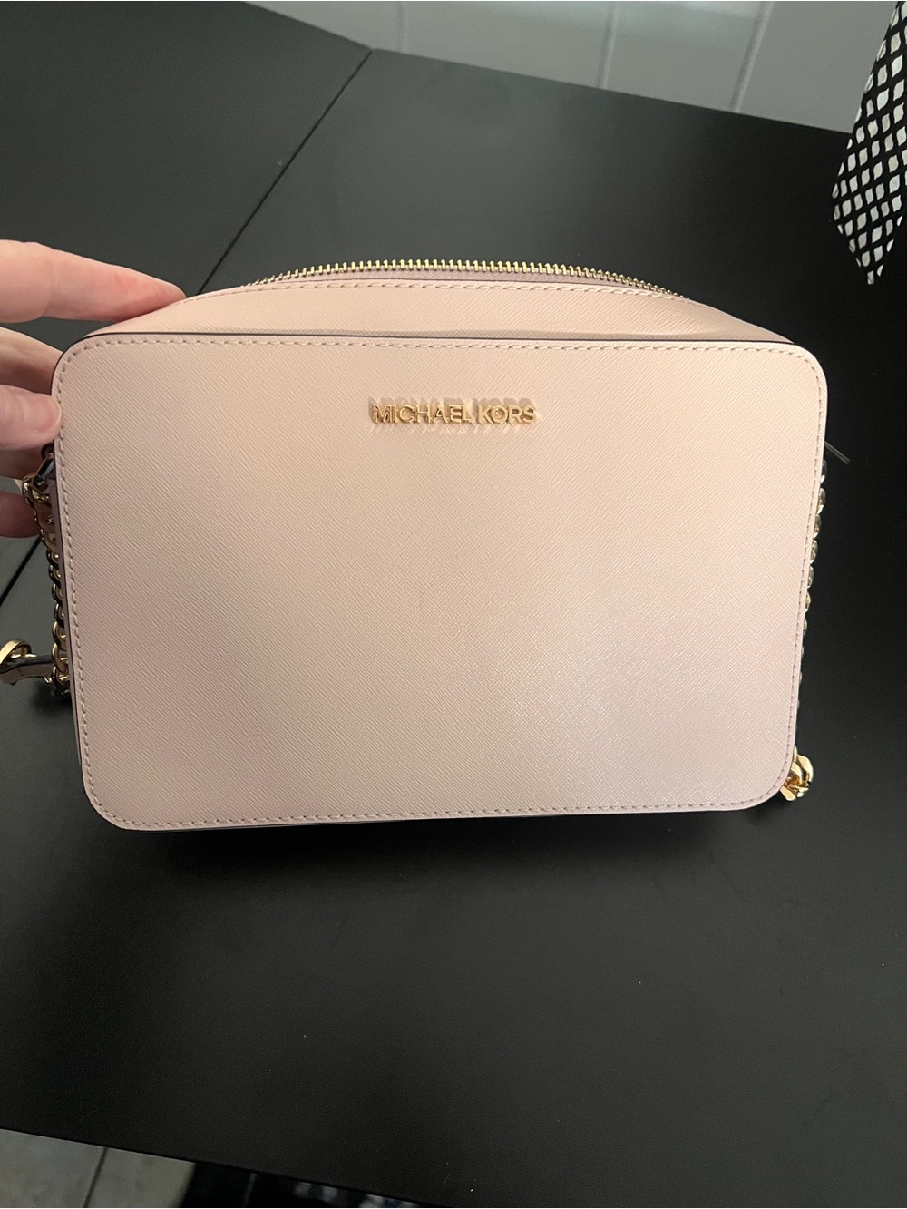 Michael Kors pink crossbody